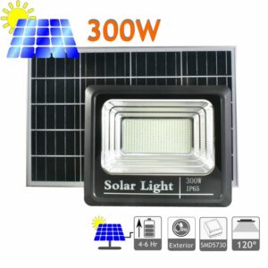 Proyector LED solar 300W