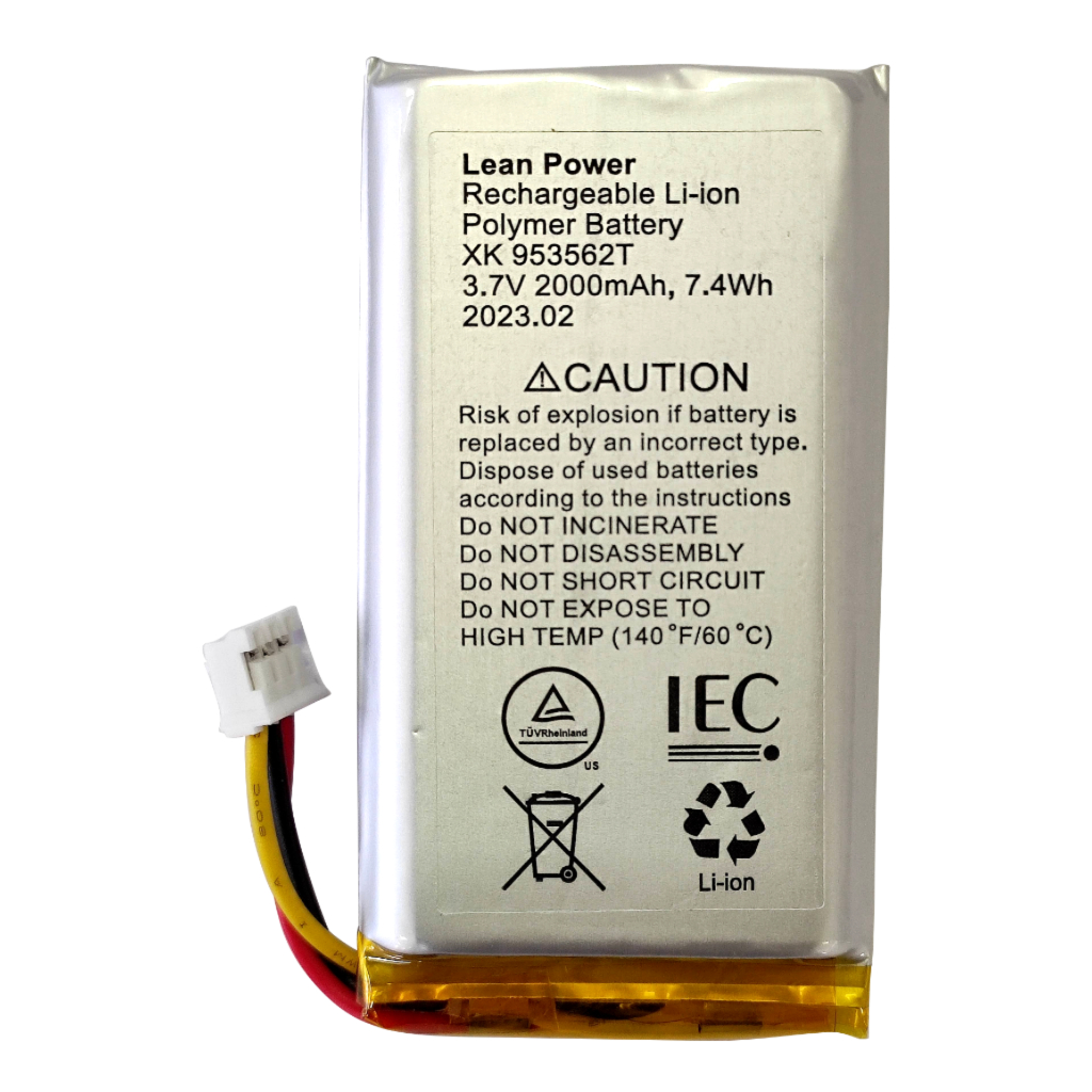 Batería 3.7v 2ah para Ajax HUB, HUB 2 2G, Hub PLUS, REX y REX 2