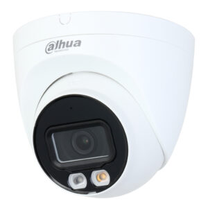 Domo IP Dahua 2M FULL COLOR WDR IVS SMD Iluminación Dual LED30m/2.8mm IP67 PoE MIC AI. IPC-HDW2249T-S-IL