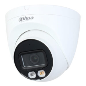 Cámara Domo IP Dahua 4M FULL COLOR WDR IVS SMD Iluminación Dual LED30m 2.8mm IP67 PoE MIC AI. DH-IPC-HDW2449T-S-IL