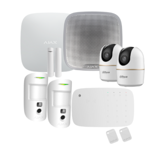 AJ-HUB2KIT4G-DP-PRO-W con 2 cámaras H2A
