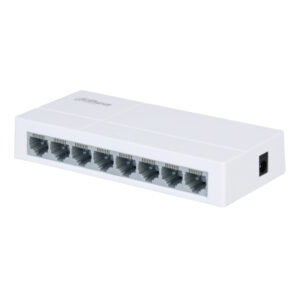 Switch neutro de 8 puertos 10/100 DAHUA. PFS3008-8ET-L