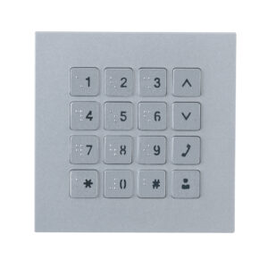 Estación Exterior Modular para Videoportero IP con Teclado para Series VTO4202F-X. VTO4202F-MK