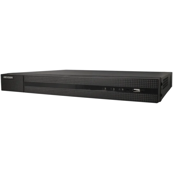 Grabador ip de 16 canales y 8 mpx de resolución con 16 puertos PoE. HWN-4216MH-16P