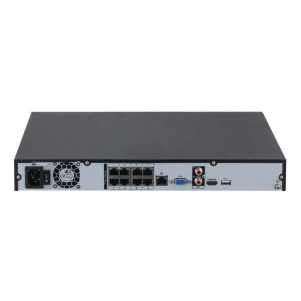 NVR DAHUA 8ch 160Mbps 4K H265 HDMI 8PoE 2HDD E/S. NVR4208-8P-4KS3 - Imagen 2