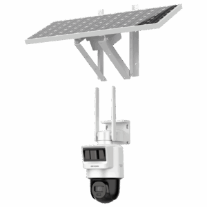 Cámara IP domo PT Solar 4G Hikvision. DS-2DE2C400IWG-K-4G
