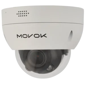 Cámara MOVOK minidomo ip de 5 megapíxeles y óptica varifocal motorizada (zoom). VK-IPC-D351-ZAS-I