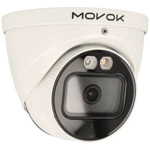 Cámara MOVOK minidomo ip de 8 megapíxeles y óptica fija. VK-IPC-T281-AS-LI