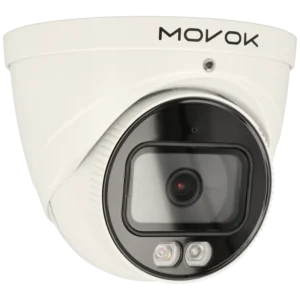 Cámara MOVOK minidomo ip de 8 megapíxeles y óptica fija. VK-IPC-T382-AS-TI